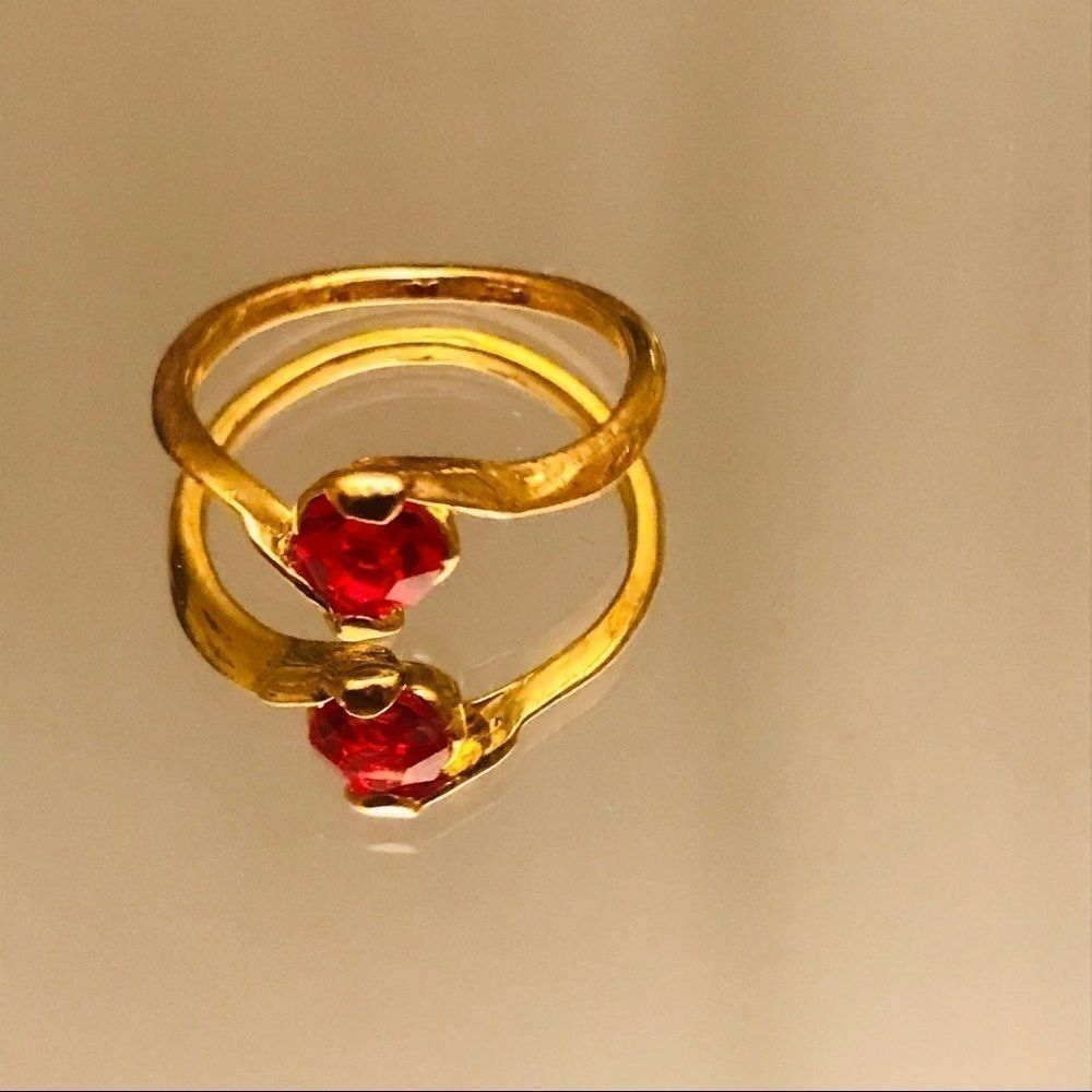 Birthstone Stackable
Single Stone Ring July 